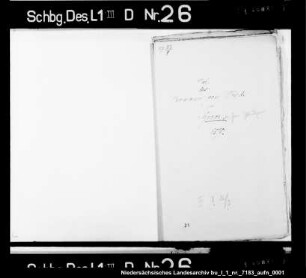 Verschuldung des Hofes des Hermann von Horde zu Grove