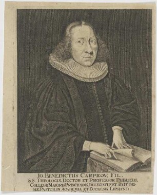 Bildnis des Io. Benedictus Carpzov