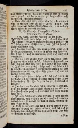 571-595, II. Festtaegliche Evangelien Lieder