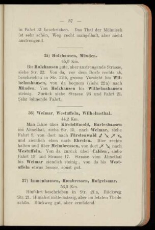 35) Holzhausen, Münden