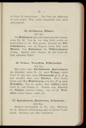 35) Holzhausen, Münden