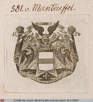 Wappen der Familie von Manteuffel