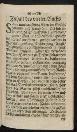 Inhalt des vierten Buchs