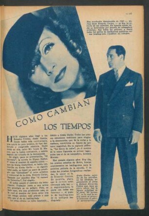 Cómo cambian los tiempos