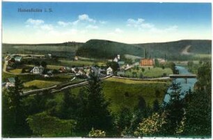 Hohenfichte. Blick auf Hohenfichte