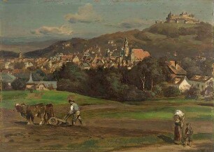 Stadt Coburg mit Veste