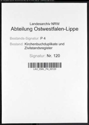 Kirchenbuchduplikat der evangelischen Gemeinde Hemmerde (GHT 1856-1874). (Gemeinde: Hemmerde, evangelische Gemeinde)