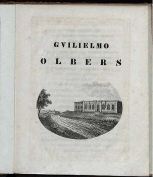 Guilielmo Olbers.