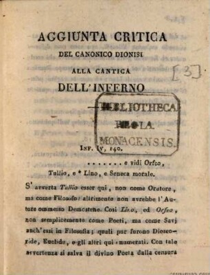 La divina commedia e tutte le rime di Dante Alighieri, [3]