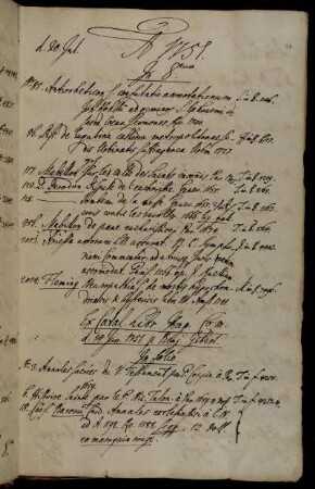 Ex Catal. Libr. Hag. Com. d. 14. Jun. 1751. p Benj. Gibert [nebst beigefügten Werken].