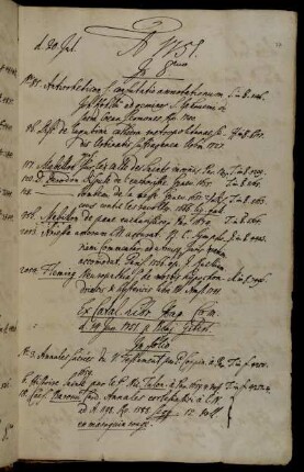 Ex Catal. Libr. Hag. Com. d. 14. Jun. 1751. p Benj. Gibert [nebst beigefügten Werken].