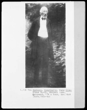 Der Dichter Klaus Groth