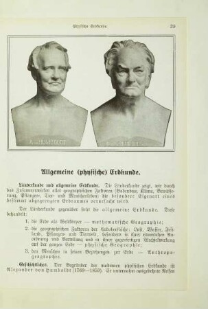 Allgemeine (physische) Erdkunde