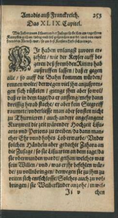 Das XLIX. Capitel.