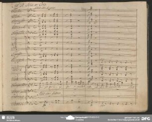 Aria con Coro: "Zu ihm o weilet nicht"
