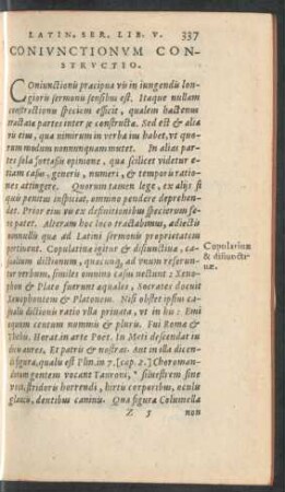 Coniunctionum Constructio.