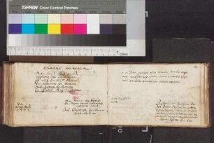 Einträge Bl. 81 - 111