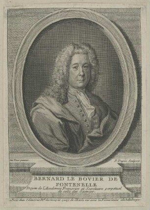 Bildnis des Bernard Le Bovier de Fontenelle
