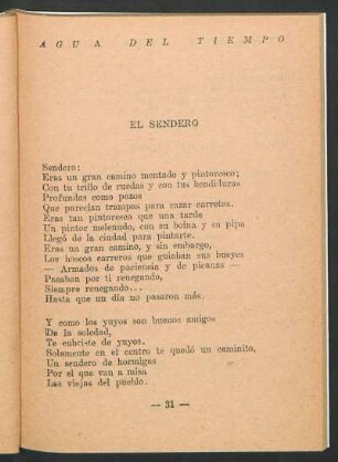 El sendero