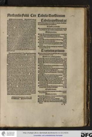 Explicit liber primus de celo et mundo Arestotelis. Sequitur secundus.