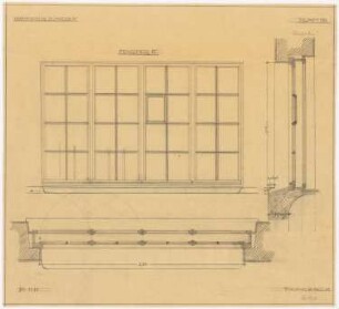 Wohnhaus Hauser, Solln: Fenster 5 1:10