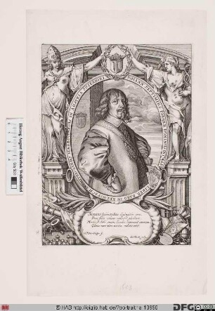 Bildnis Johann Septimius Jörger von Tollet (1659 Reichsgraf)