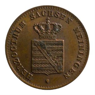 Münze, Pfennig, 1868