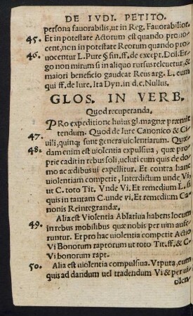 Glos. In Verb. Quod recuperanda.