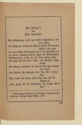 Karl Spitteler