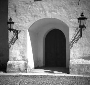 Portal eines Hauses