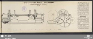 Tender- & Wagenräder-Drehbank mit Schleifmaschinen : 1/15 n. Gr.