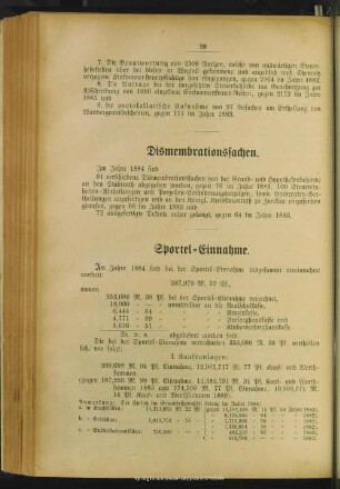 Dismembrationssachen