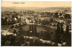 Camburg. Blick auf Camburg