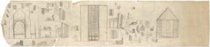 Schneider - Esleben, Paul; Düsseldorf, Max-Brandts-Str. 3; St. Bonifatius, Wiederaufbau und Erweiterung - Entwürfe: Hauptfassade und Portal