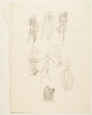 Tanz- und Bewegungsstudien nach Vaslav Nijinsky