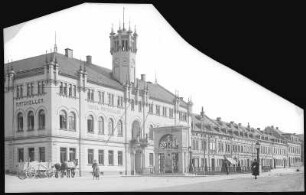 Ehrenfriedersdorf. Marktplatz mit Rathaus