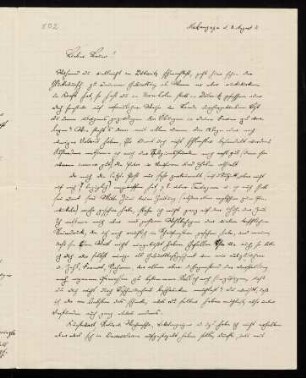 Brief an Bruno, 08.08.1911, Makangaga