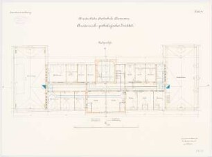Tierärztliche Hochschule Hannover Anatomisch-Pathologisches Institut: Grundriss Dachgeschoss 1:100