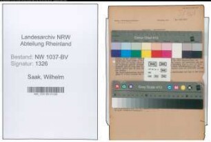 Entnazifizierung Wilhelm Saak , geb. 05.08.1896 (Gewerbetreibender)