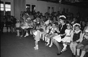 Abschiedsfest bei der Kleinkindererholung für Drei- bis Sechsjährige im Caritas-Waldheim.