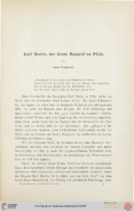 16: Karl Moritz, der letzte Raugraf zu Pfalz