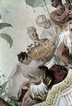 Triumph des Lichts und die Erdteile