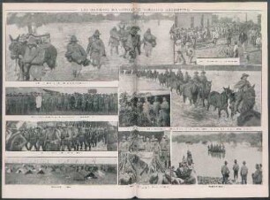 Las grandes maniobras del ejército argentino [Fotografías]
