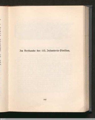 Im Verbande der 113. Infanterie-Division