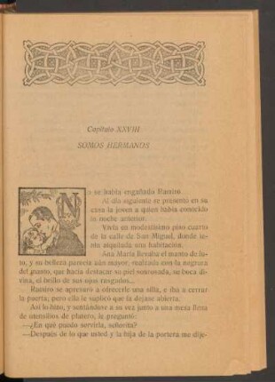 Capítulo XXVIII - Somos hermanos