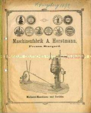 Molkerei-Maschinen- und Geräthe.