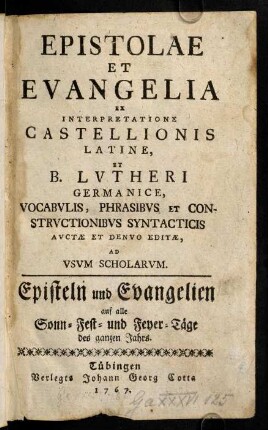 1r-320, Episteln und Evangelien auf alle Sonn-Fest- und Feyer-Täge