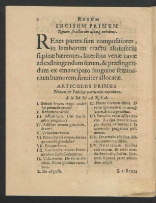 Articulus Primus Nomen & Fabricae particulas expediens