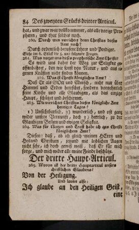 84-104, Der dritte Articul