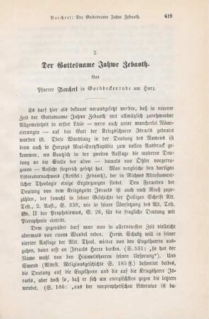 619-642 Der Gottesname Jahwe Zebaoth